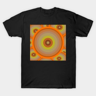 geometric 1970s pattern T-Shirt